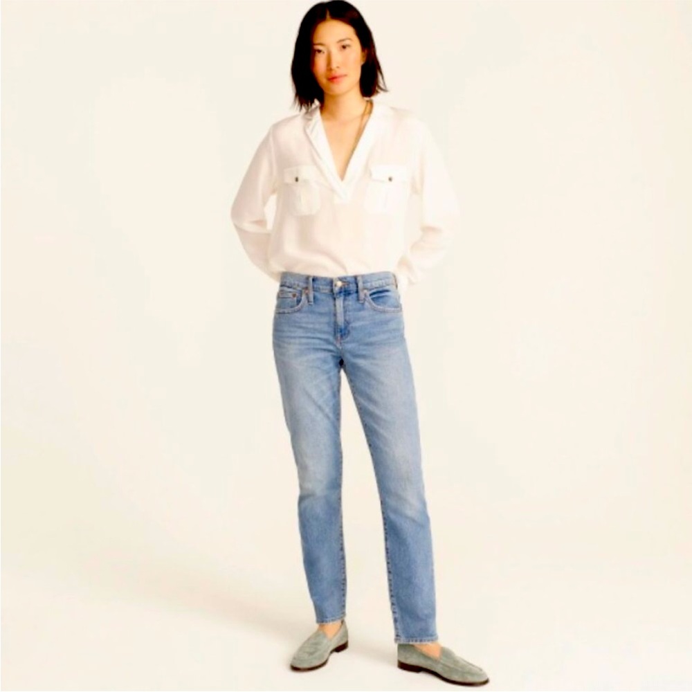 J. Crew Sky Blue Straight Leg Jeans